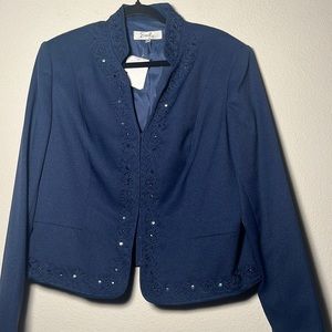 Emily Navy skirt suit size 16